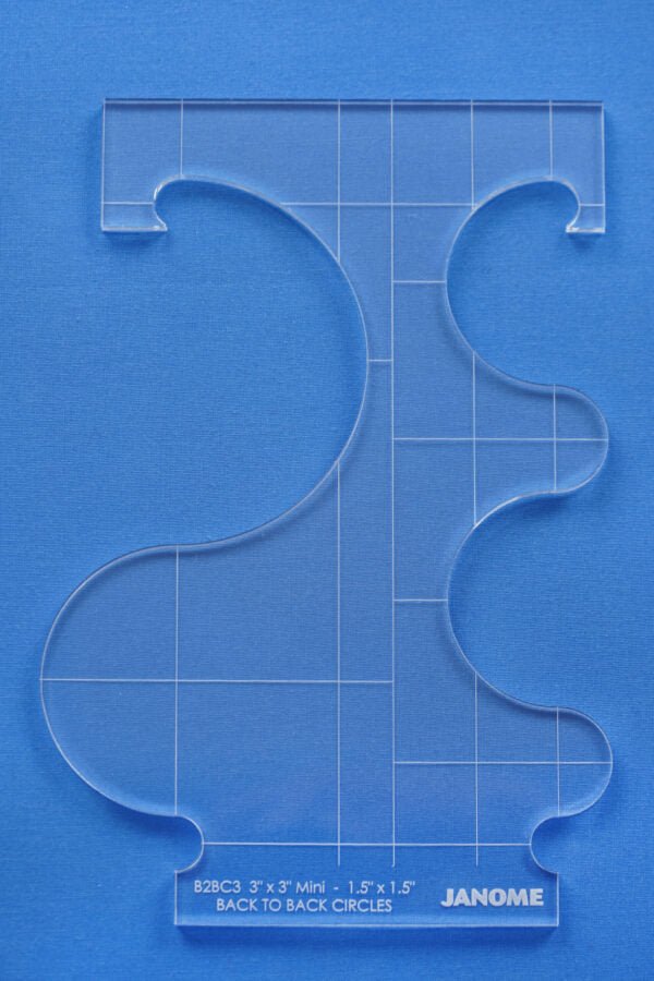 Janome Edge - to - Edge Ruler Template Set (Low Shank) - Maple Leaf Quilting Company Ltd.