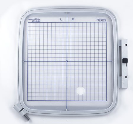 Janome Embroidery Hoop SQ20b (200mm x 200mm) - Maple Leaf Quilting Company Ltd.