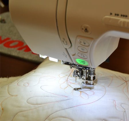 Janome Free Motion Quilting Foot MC11000 and MC6600P - Maple Leaf Quilting Company Ltd.