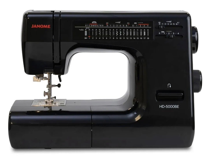 Janome HD5000 Black Edition - Maple Leaf Quilting Company Ltd.