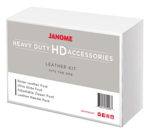 Janome HD9 Leather Kit - Maple Leaf Quilting Company Ltd.