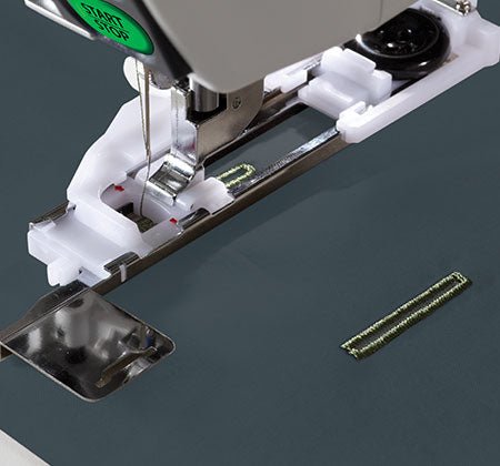 Janome Large Buttonhole Foot & Stabilizer Plate (9mm) - Maple Leaf Quilting Company Ltd.