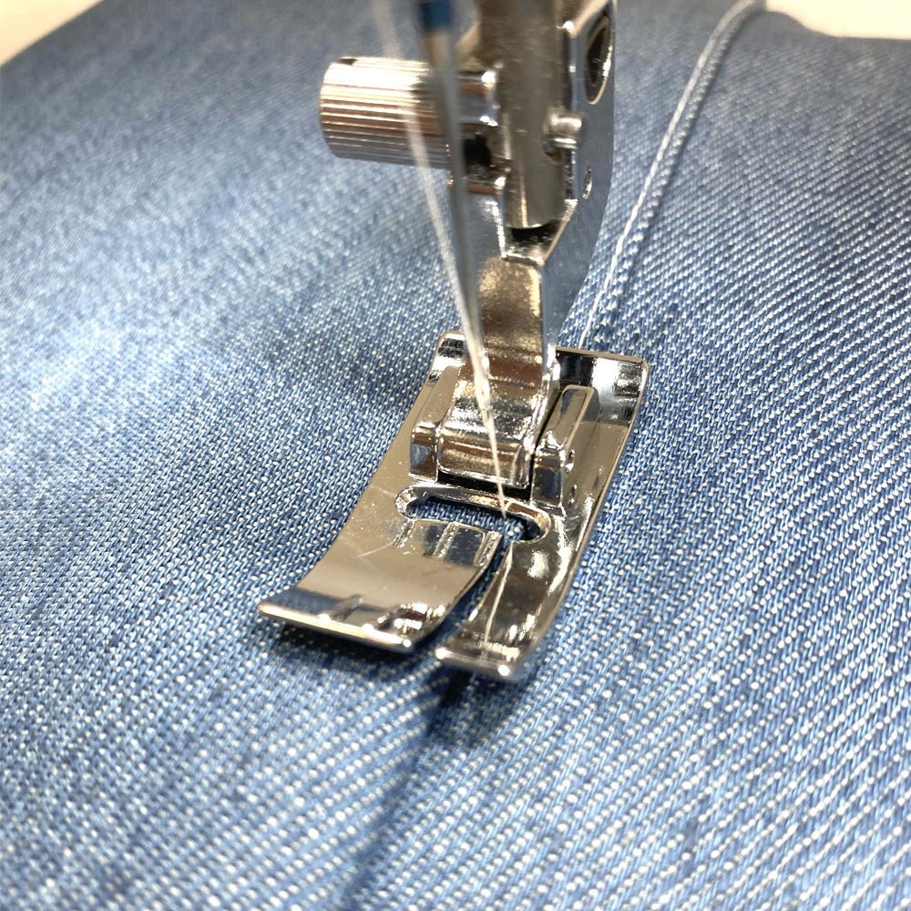 Janome Left Bi Level Foot (9mm) - Maple Leaf Quilting Company Ltd.