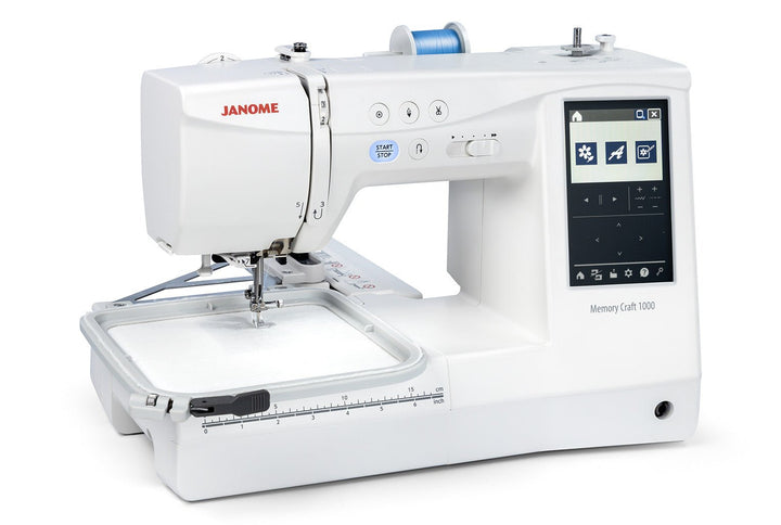 Janome Memory Craft 1000 (Pre - Order for July - Aug Delivery) - Maple Leaf Quilting Company Ltd.