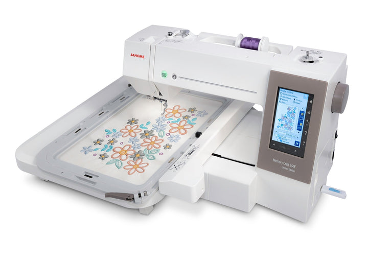 Janome Memory Craft 550E Limited Edition - Maple Leaf Quilting Company Ltd.