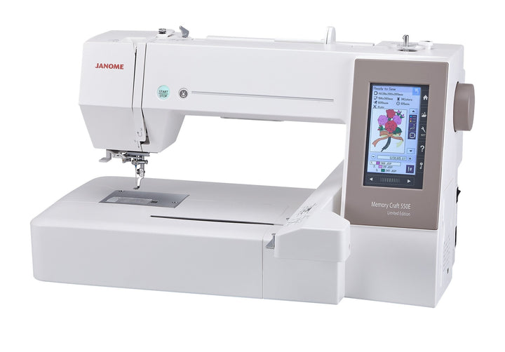 Janome Memory Craft 550E Limited Edition - Maple Leaf Quilting Company Ltd.