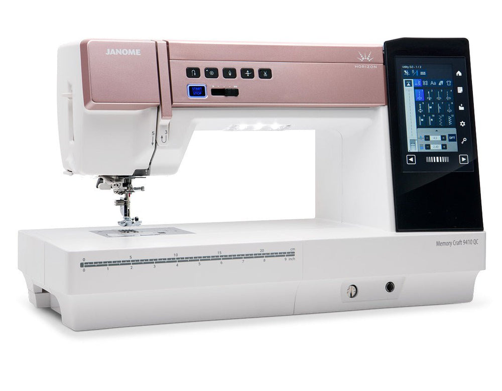 Janome Memory Craft 9410 QC - Maple Leaf Quilting Company Ltd.