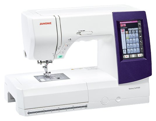 Janome Memory Craft 9850 - Maple Leaf Quilting Company Ltd.