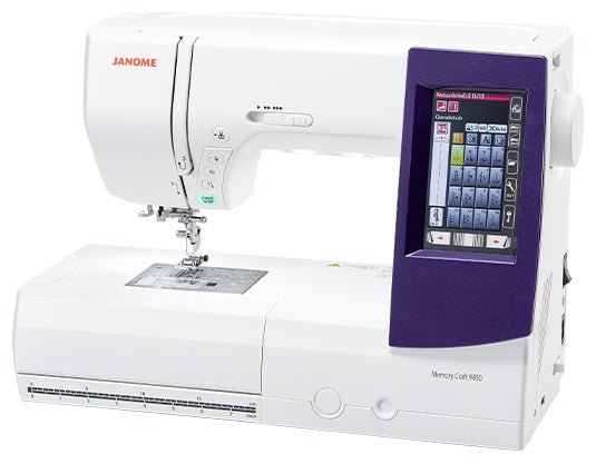 Janome Memory Craft 9850 - Maple Leaf Quilting Company Ltd.