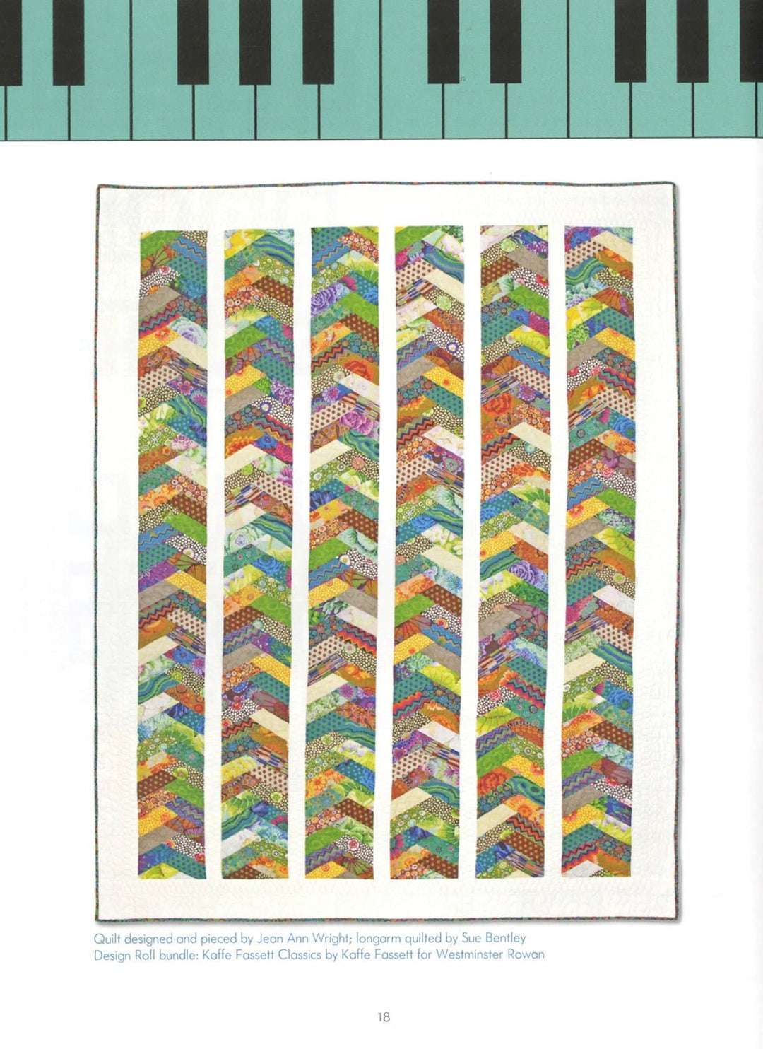 Jelly Roll Jazz (L26838) - Maple Leaf Quilting Company Ltd.