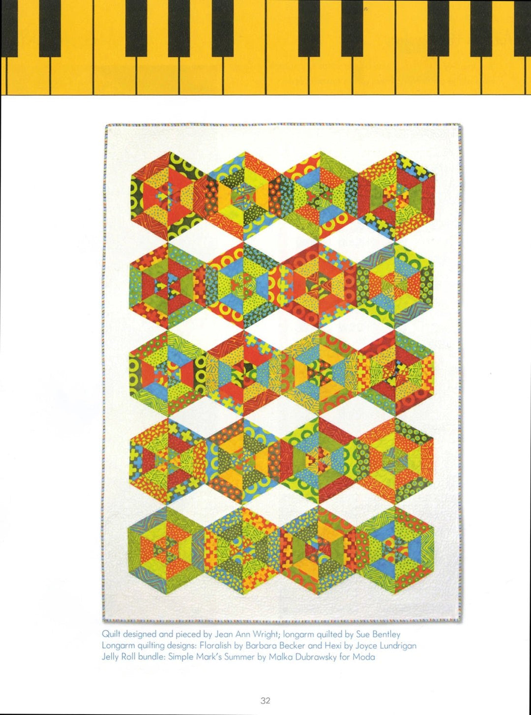 Jelly Roll Jazz (L26838) - Maple Leaf Quilting Company Ltd.