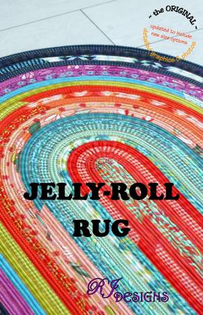Jelly Roll Rug Paper Pattern - Maple Leaf Quilting Company Ltd.