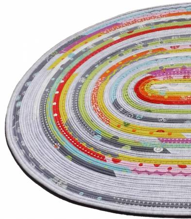 Jelly Roll Rug Paper Pattern - Maple Leaf Quilting Company Ltd.