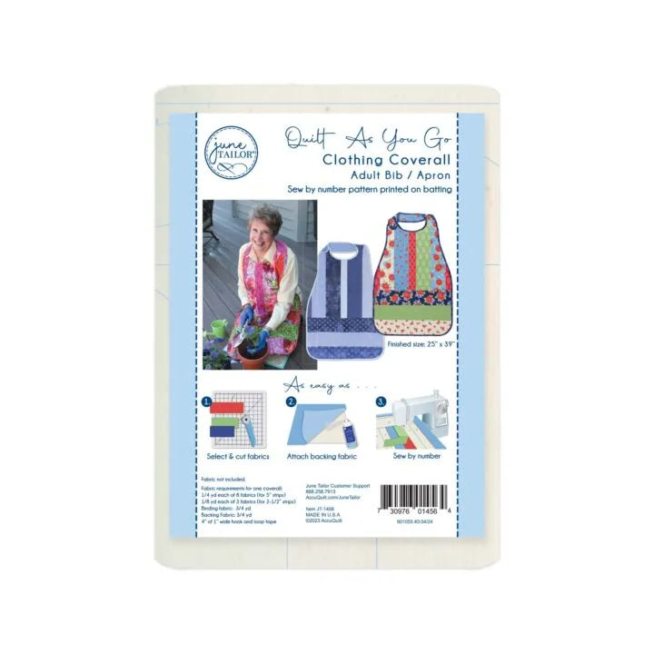 Clothing Coverall Quilt-As-You-Go Kit - Adult Bib/Apron