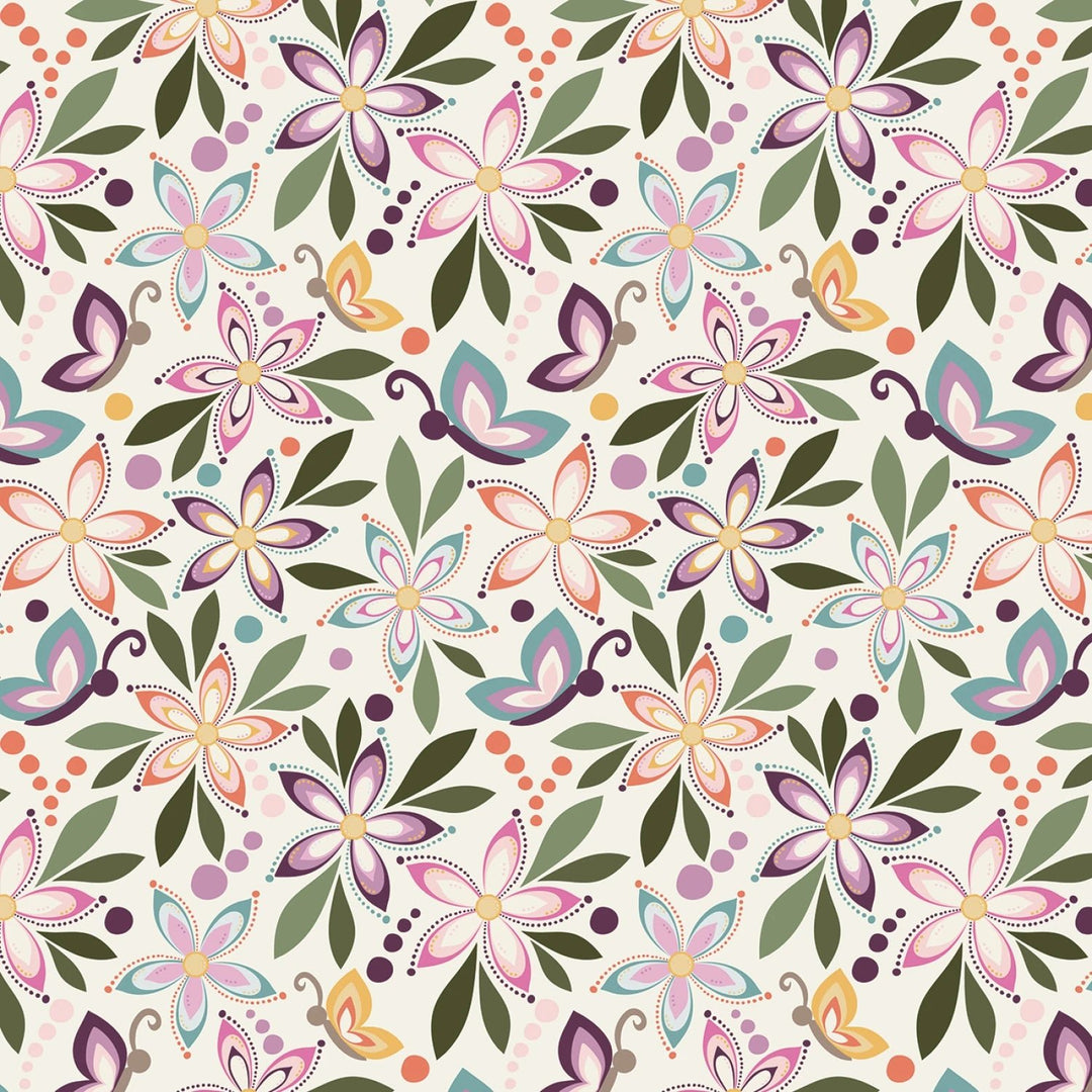 Juju's Petals | 1 Yard Cuts - Maple Leaf Quilting Company Ltd.