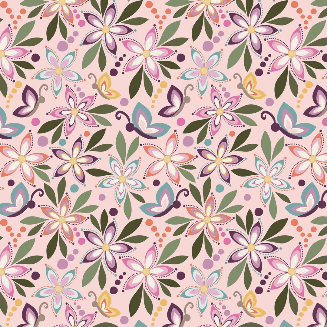 Juju's Petals | 1 Yard Cuts - Maple Leaf Quilting Company Ltd.