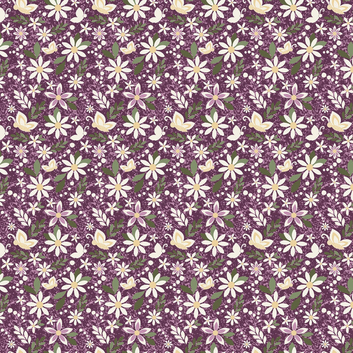 Juju's Petals | 1 Yard Cuts - Maple Leaf Quilting Company Ltd.