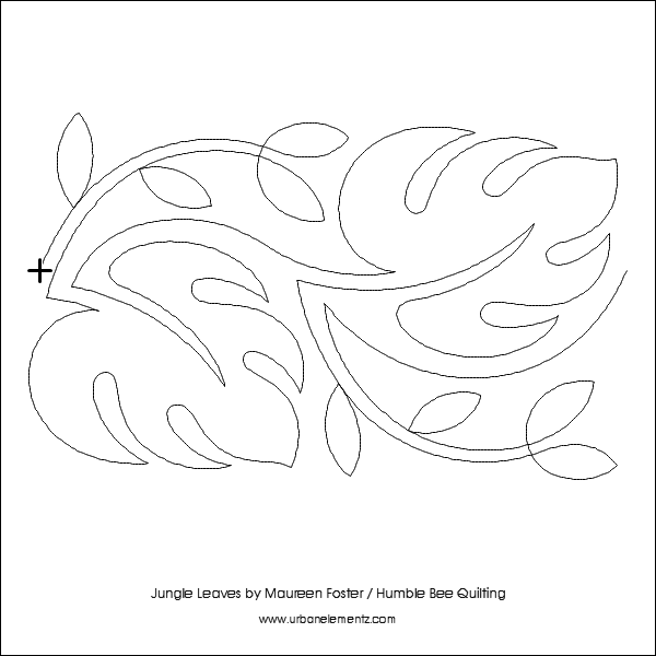 Jungle Leaves – 6.75” Paper Pantograph