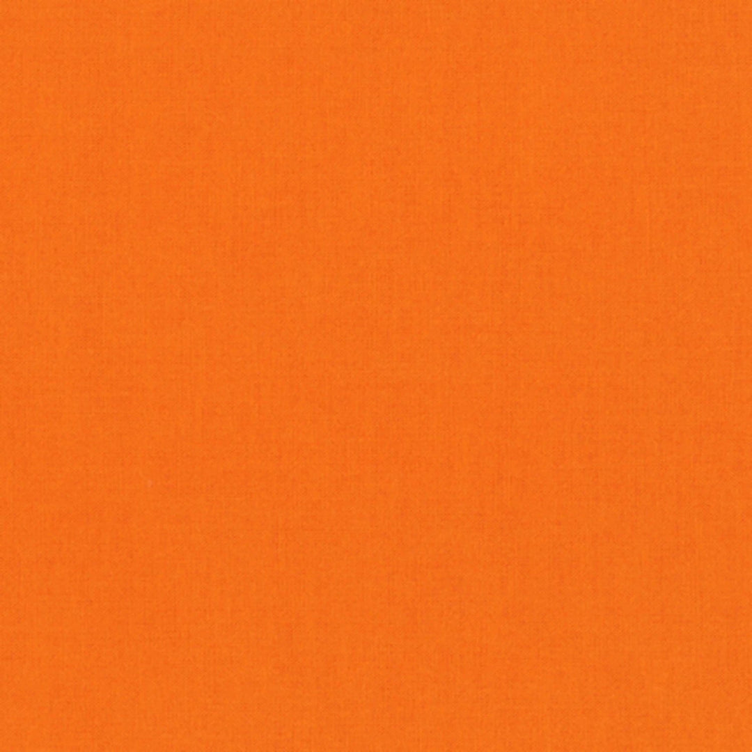 Kumquat KONA Solid 44” – Sold in UNITS of ¼ metre - Maple Leaf Quilting Company Ltd.