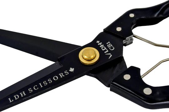 LDH 14" Midnight Edition Batting Shears - Maple Leaf Quilting Company Ltd.