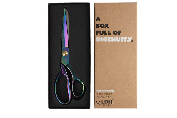 LDH 9.5" Prism Fabric Shears - Maple Leaf Quilting Company Ltd.