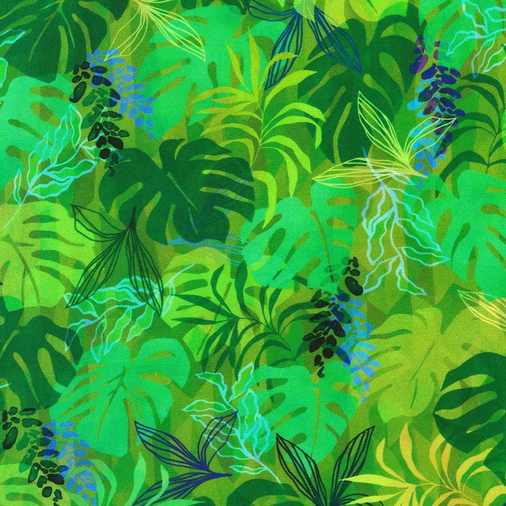 Leaf from Robert Kaufman | 108” Cotton (SRKDX2197143) - Sold in UNITS of 1/4 metre - Maple Leaf Quilting Company Ltd.