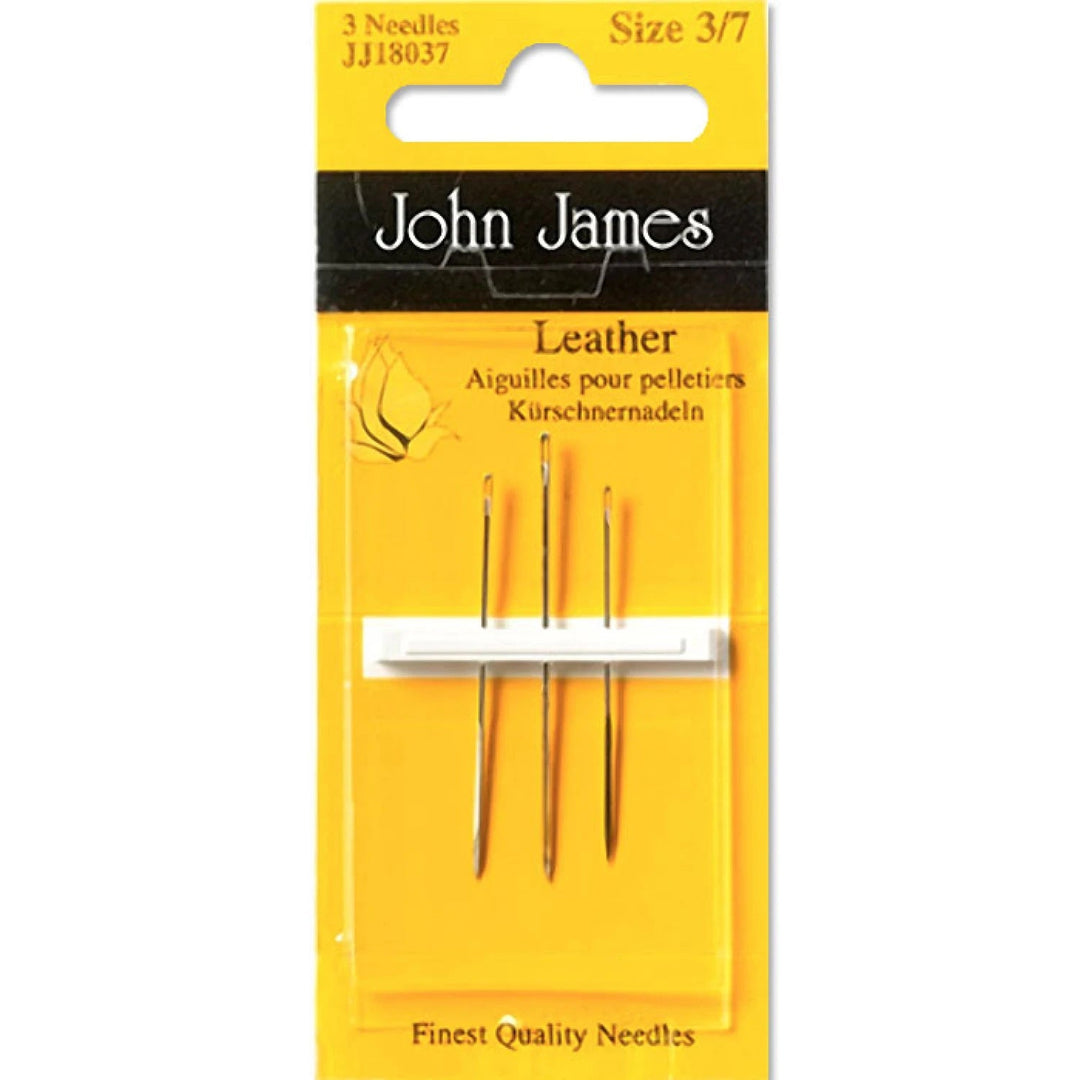 Leather Sewing Needles - Assorted Sizes - Maple Leaf Quilting Company Ltd.