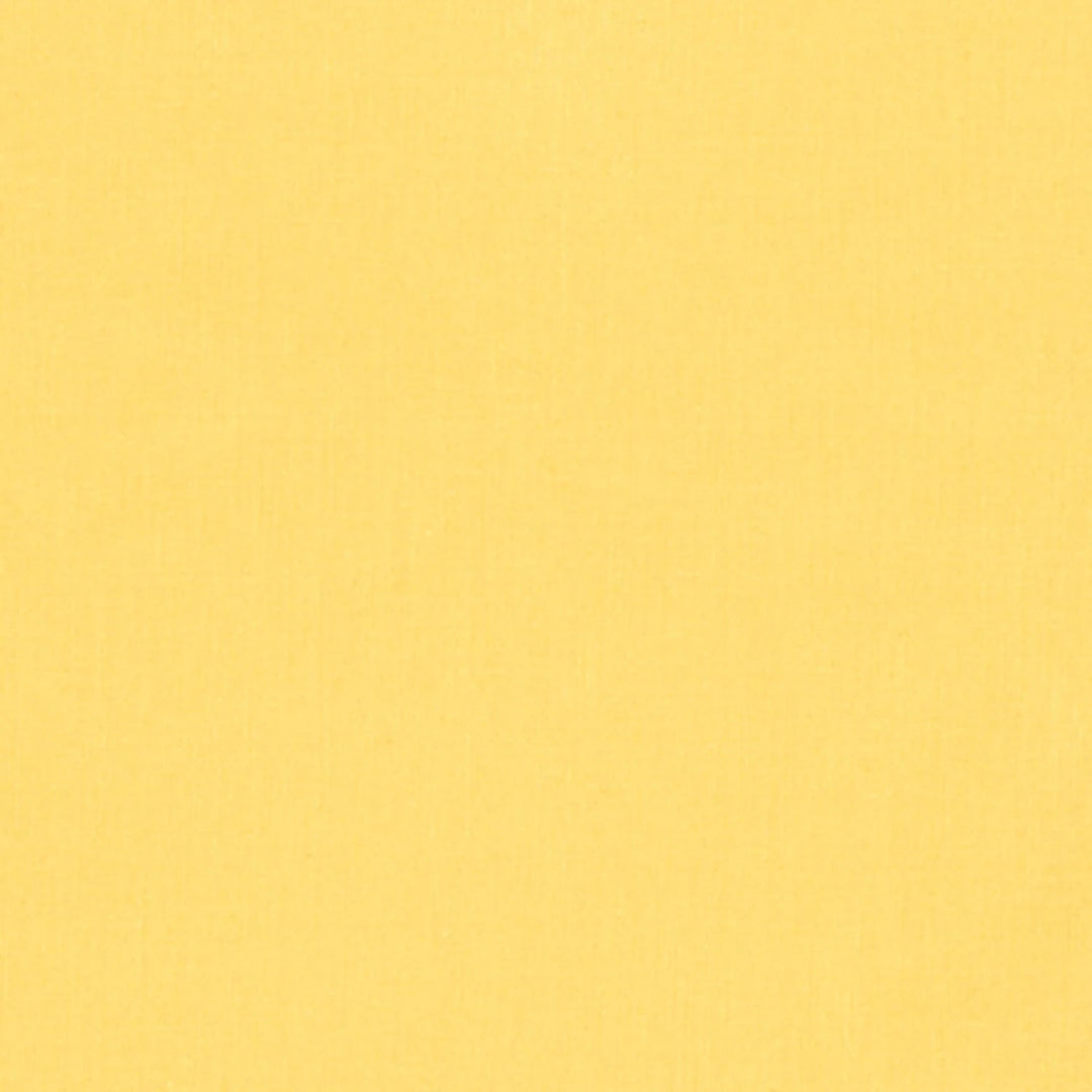 Lemon KONA Solid 44” – Sold in UNITS of ¼ metre - Maple Leaf Quilting Company Ltd.