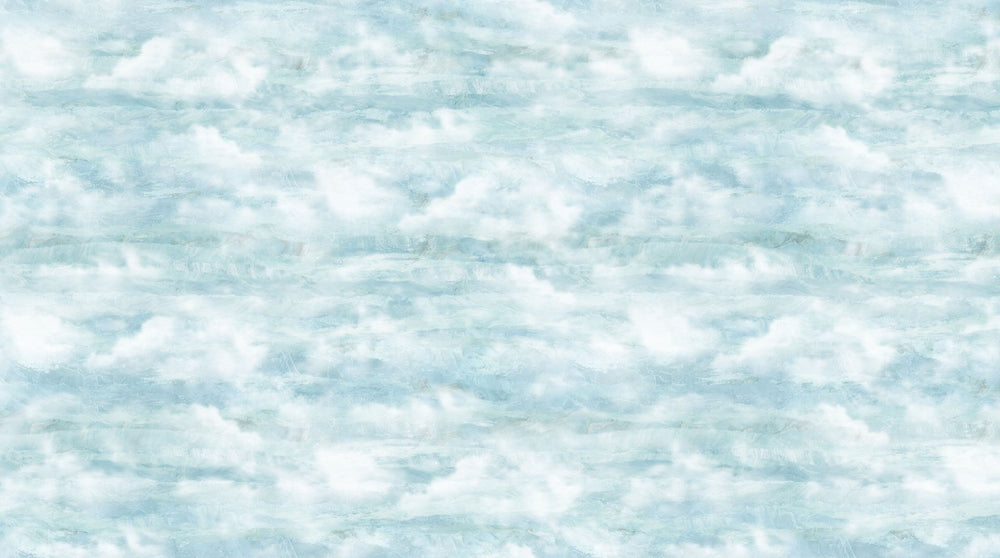 Light Blue Clouds - Smooth Sailing | 43/44" (DP28910-42) - Sold in UNITS of ¼ metre - Maple Leaf Quilting Company Ltd.
