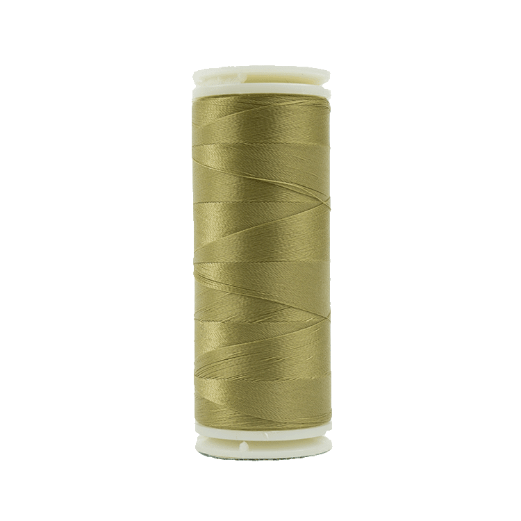Light Khaki - 517 | InvisaFil™ 100wt Invisible Cottonized Polyester Thread (400m/437yd) - Maple Leaf Quilting Company Ltd.