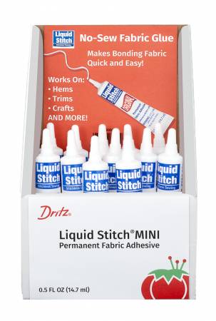 Liquid Stitch Glue - Mini Tube (0.5oz) - Maple Leaf Quilting Company Ltd.