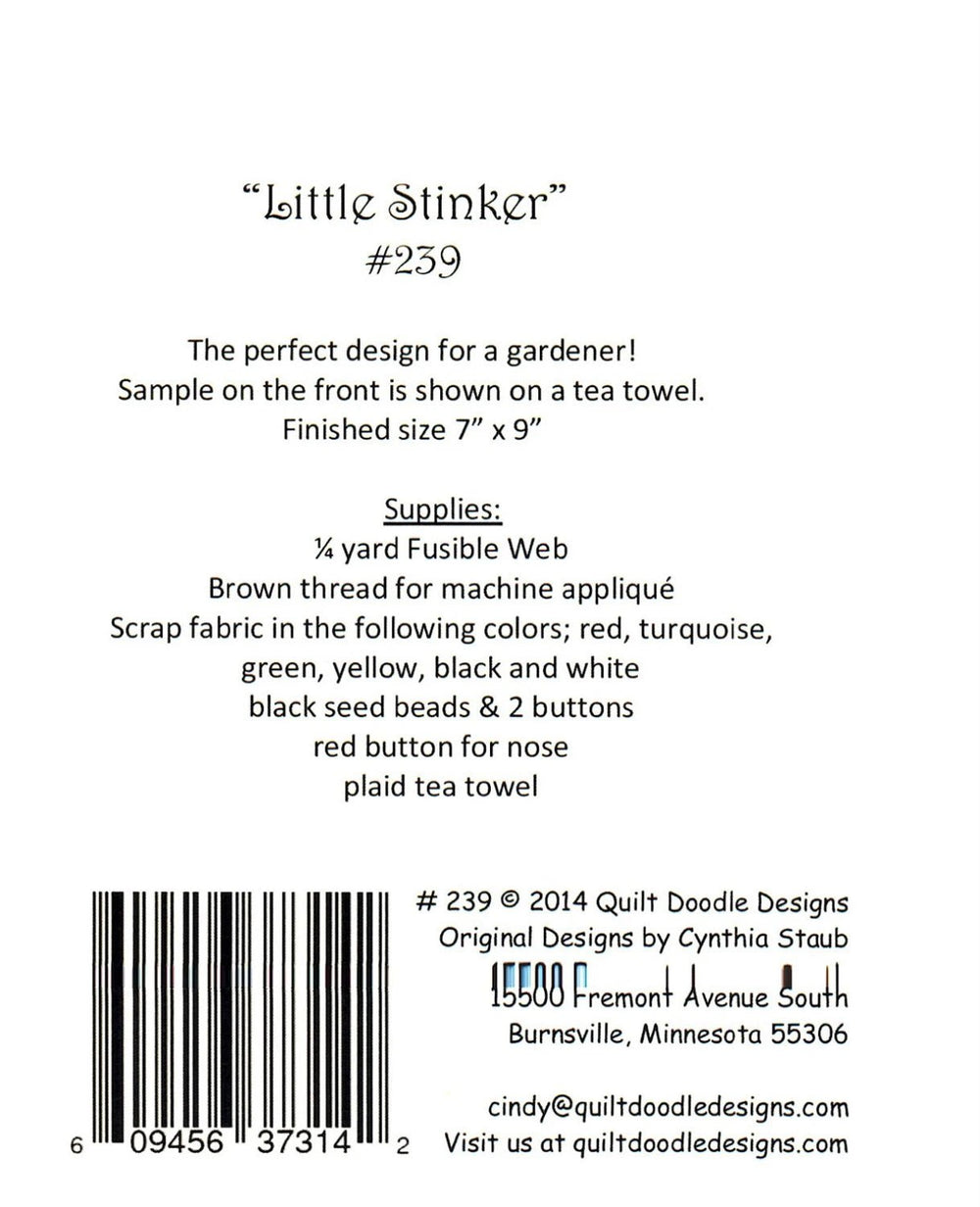 Little Stinker (QD - 239) - Maple Leaf Quilting Company Ltd.
