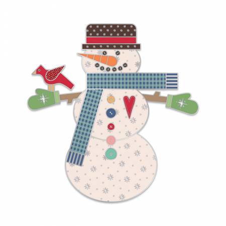 Lori Holt Let's Make a Snowman Needle Minder - Maple Leaf Quilting Company Ltd.