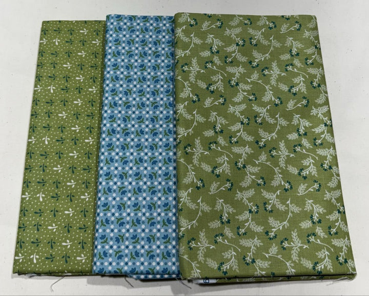 Lori Holt Piece & Plenty - 1yd Bundle (3pcs - 3yds total) - Maple Leaf Quilting Company Ltd.