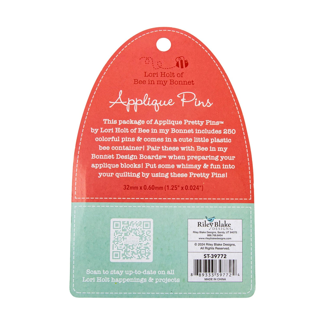 Lori Holt Pretty Pins Applique (ST - 39772) - Maple Leaf Quilting Company Ltd.