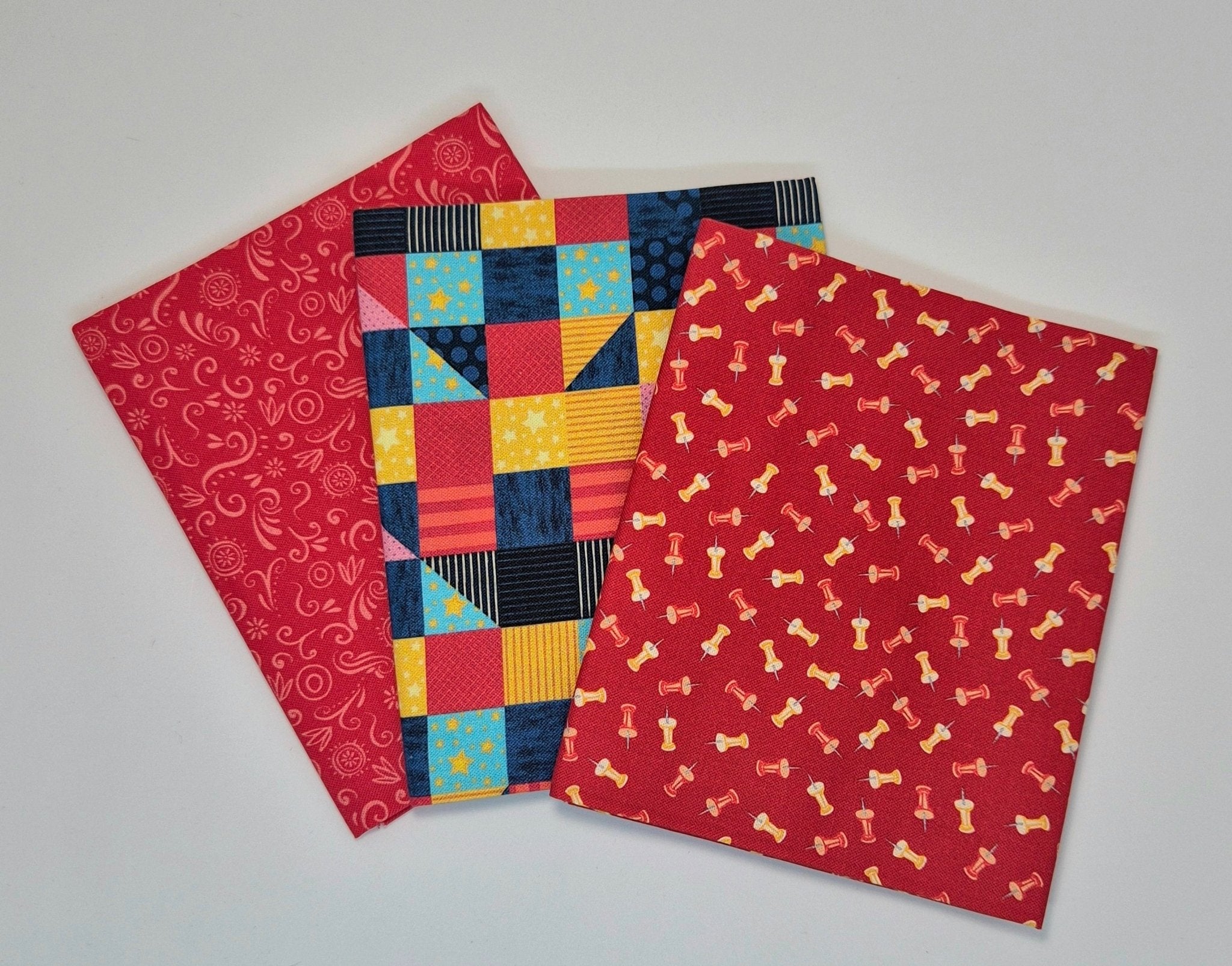 Love Teach Inspire | Fat Quarter Pack - 3 pcs (LTINFQ3) - Maple Leaf Quilting Company Ltd.