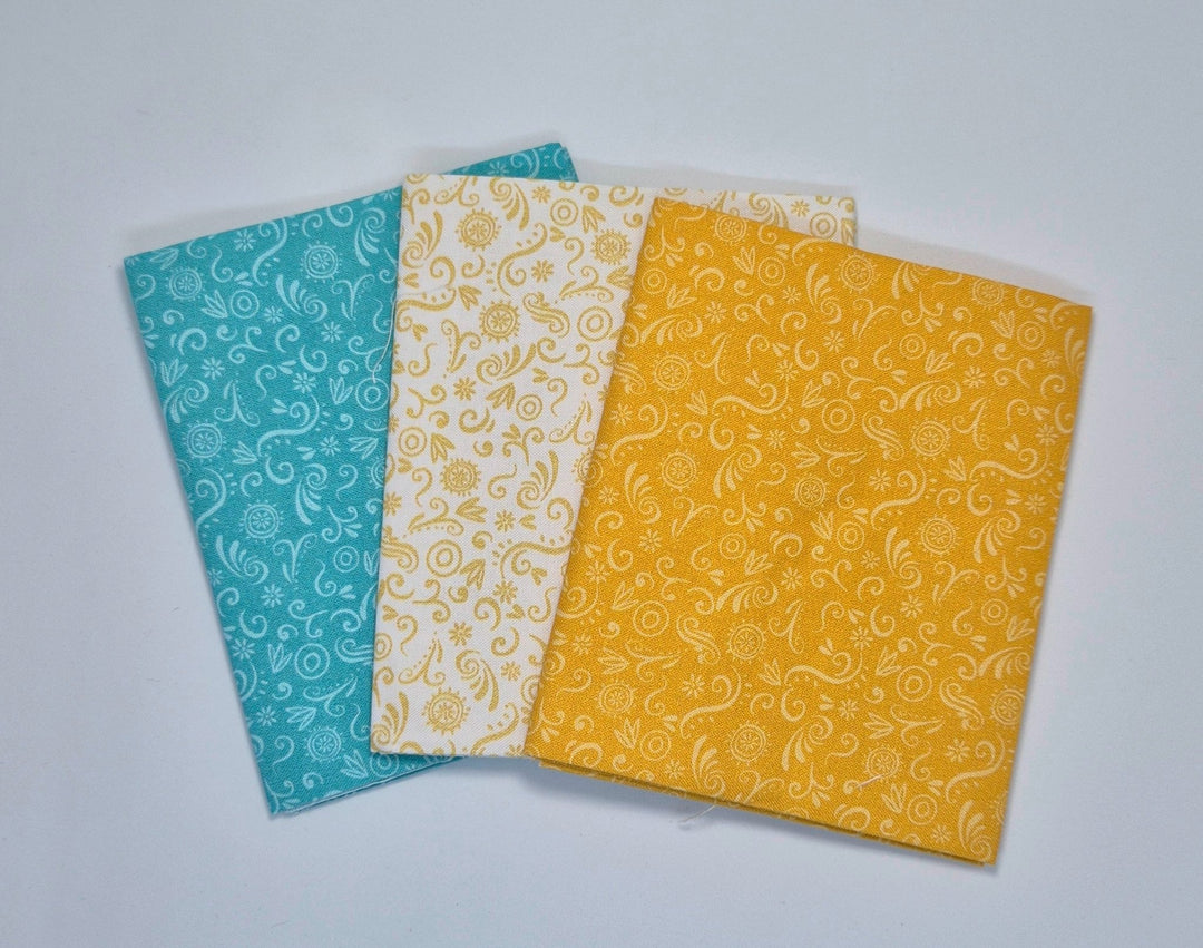 Love Teach Inspire | Fat Quarter Pack - 3 pcs (LTINFQ3) - Maple Leaf Quilting Company Ltd.
