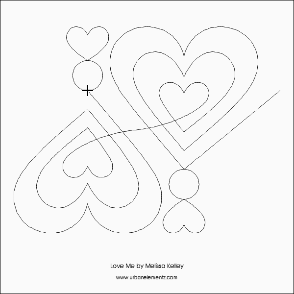Love Me – 8.5” Paper Pantograph