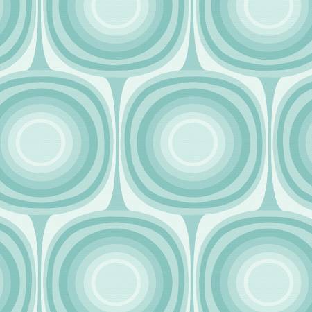 Lt. Aqua Squircle Design 108" Cotton (1219W - 11) – Sold in UNITS of ¼ metre - Maple Leaf Quilting Company Ltd.