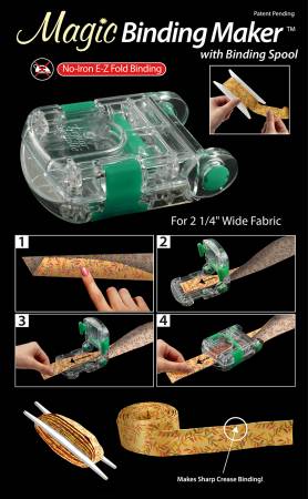 Magic Binding Maker - 2.25in - Maple Leaf Quilting Company Ltd.