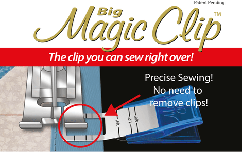 Magic Clip Big (12 Pack) - Maple Leaf Quilting Company Ltd.