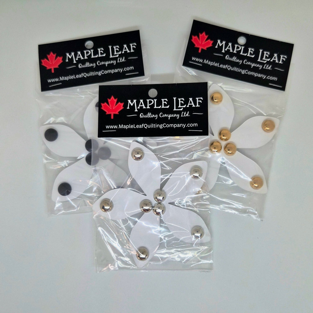 Magnetic PetalPin for English Paper Piecing - 8pcs (Asst. Colours) - Maple Leaf Quilting Company Ltd.
