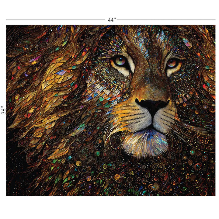 Majestic Lion - Panel (44"x 36") - Maple Leaf Quilting Company Ltd.
