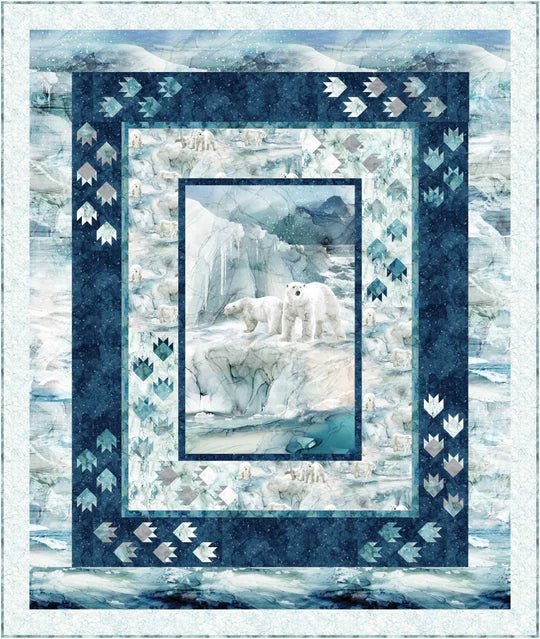 Making Tracks (Tundra Crossing) Quilt Kit - Maple Leaf Quilting Company Ltd.