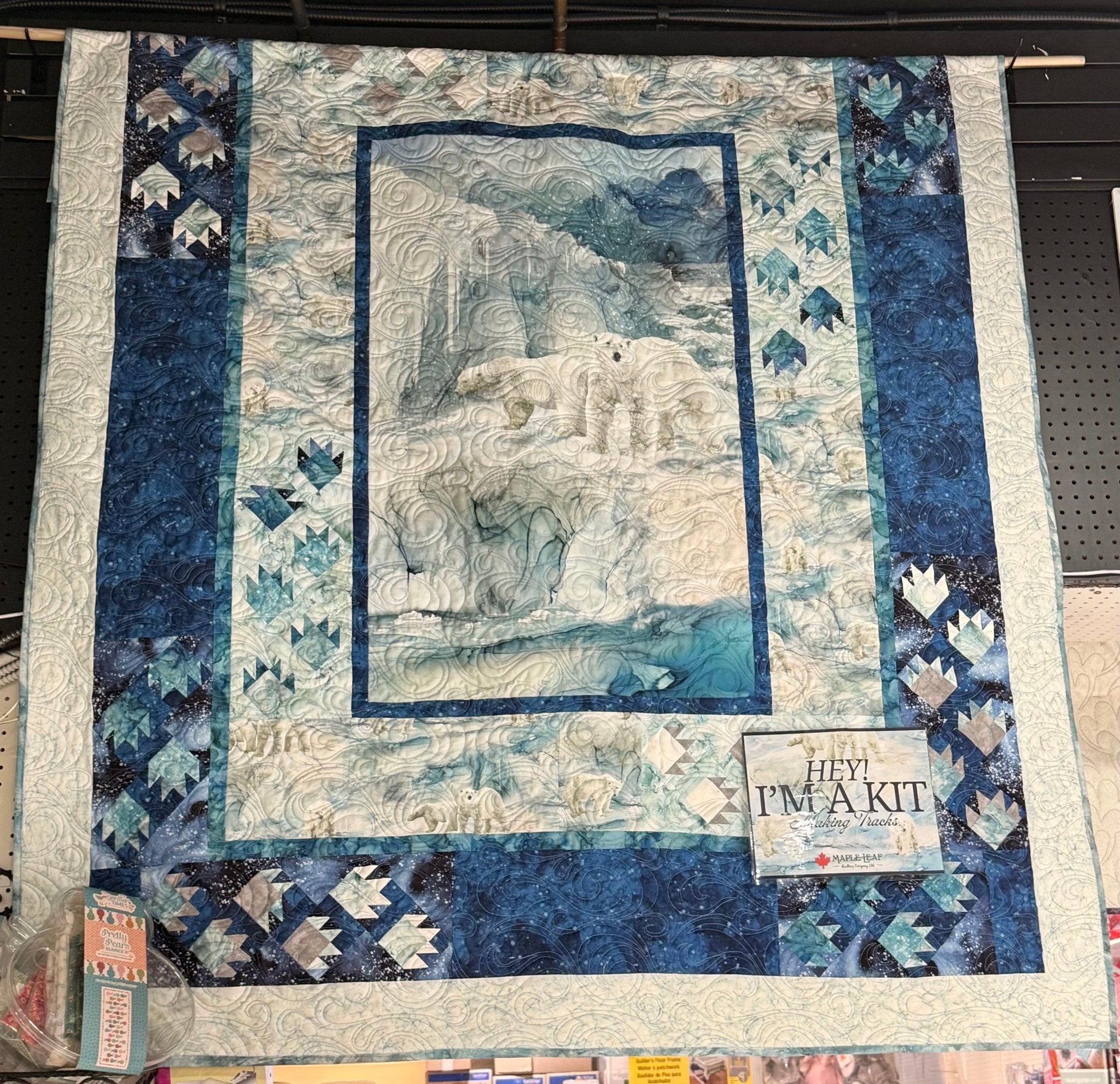 Making Tracks (Tundra Crossing) Quilt Kit - Maple Leaf Quilting Company Ltd.