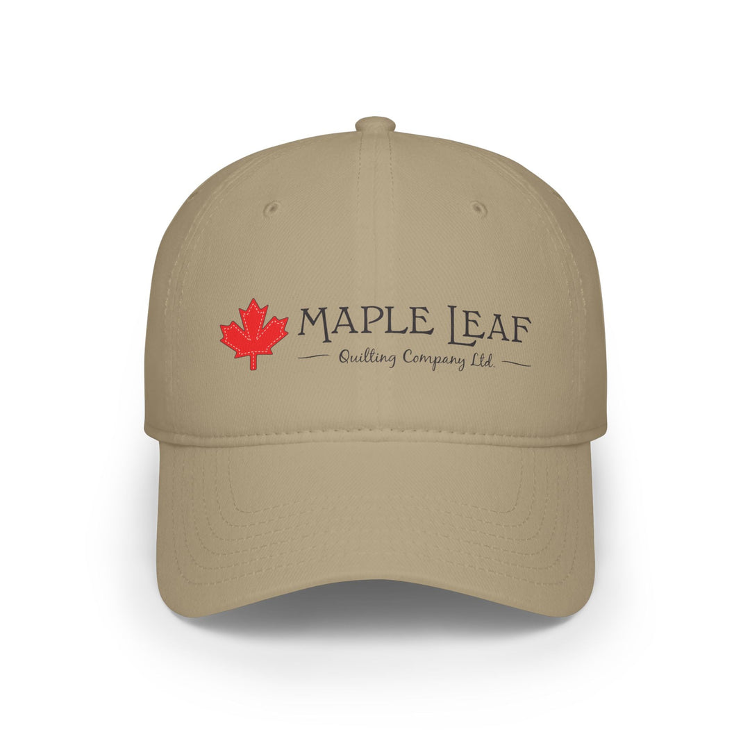 'Maple Leaf' Baseball Cap - Perfect Gift for Canadian Pride & Outdoor Adventures - Maple Leaf Quilting Company Ltd.