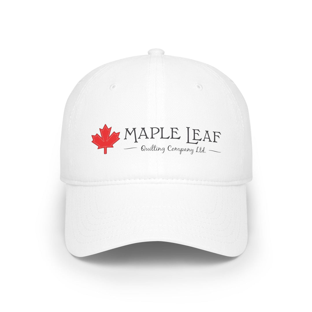 'Maple Leaf' Baseball Cap - Perfect Gift for Canadian Pride & Outdoor Adventures - Maple Leaf Quilting Company Ltd.