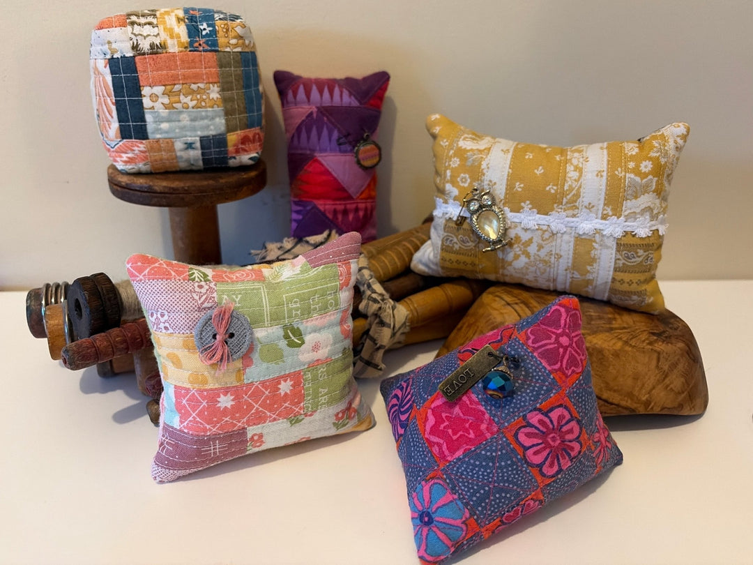 Maple Leaf Stitching Academy - Little Bites - Morsel Pincushions Club 🪡 🧵 - Maple Leaf Quilting Company Ltd.