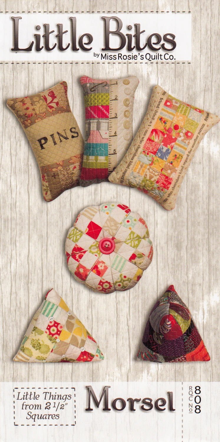 Maple Leaf Stitching Academy - Little Bites - Morsel Pincushions Club 🪡 🧵 - Maple Leaf Quilting Company Ltd.