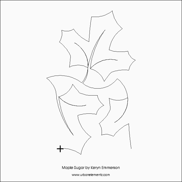 Maple Sugar – 10” Paper Pantograph